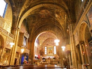 interno chiesa agata brescia