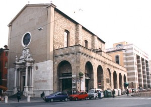 esterno chiesa agata brescia