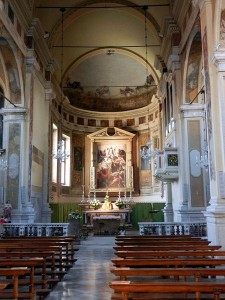 Interno della Chiesa di Sant'Angela Merici