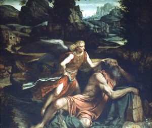 Moretto - Elia e L'angelo - S. Giovanni - Brescia.