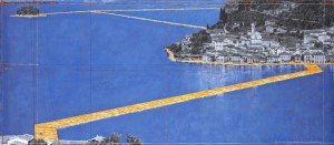 Christo - The Floating Piers project - Iseo Lake.