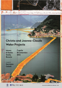 Christo e Jeanne Claude. Water Projects. Mostra Santa Giulia, Brescia.