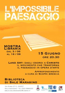 Conferenza Land Art - Sale Marasino.