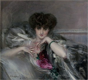 Giovanni Boldini, Ritratto della Principessa Radziwill, Mostra Ottocento Brescia.